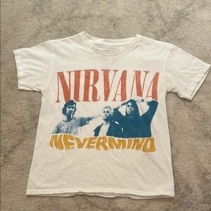 Nirvana Nevermind Kids T-Shirt - White